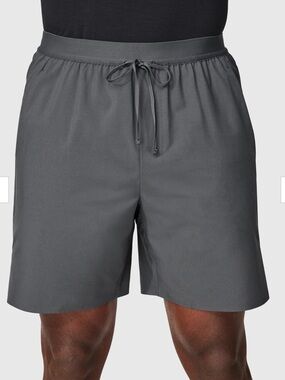 Push FWD Men's 7" Unlined Shorts Grey Size XL